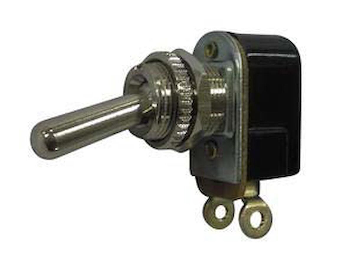 On-off switch. 12V/15A. Ø 12mm.