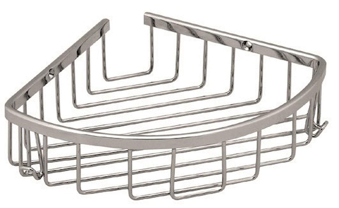 Line Bathroom Duş Malzemelik Şampuanlık 15115 180X180 Köşe Krom