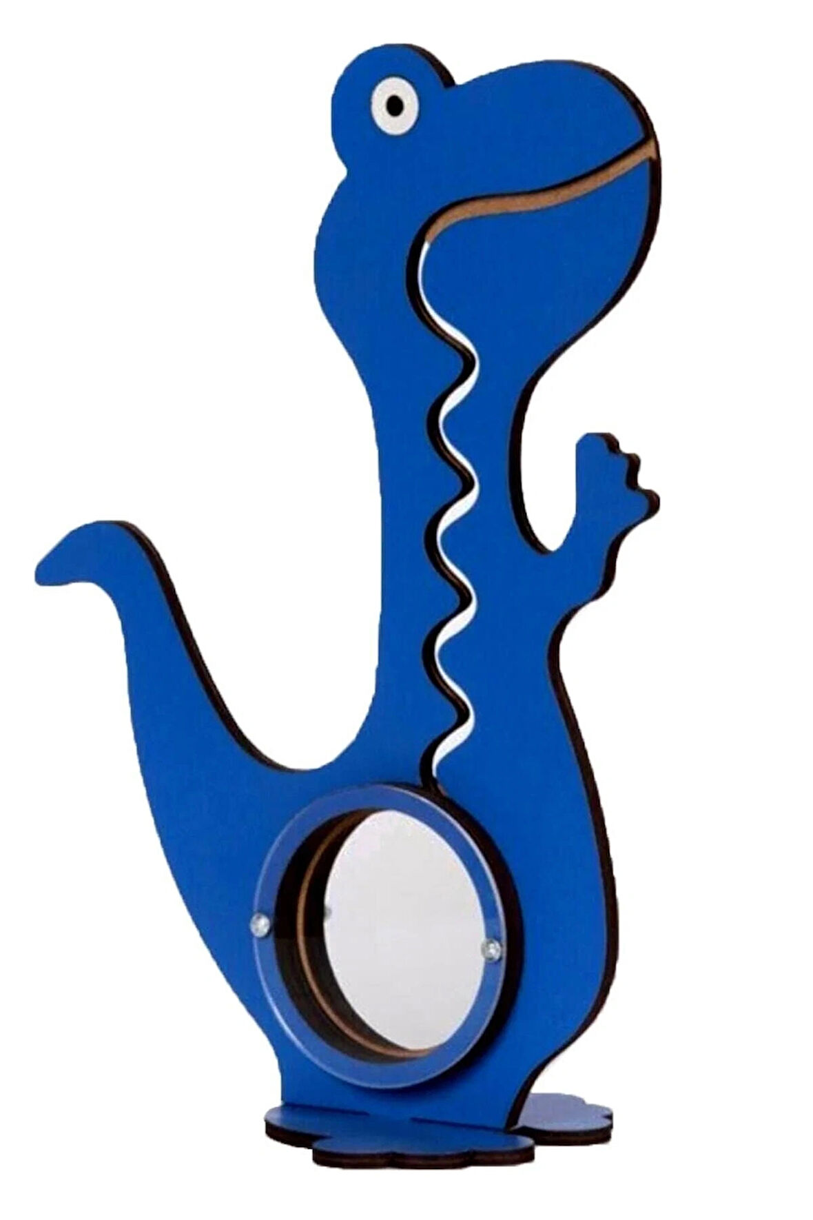 Ahşap Dinazor Kumbara Özel Eğitici Oyuncak Kırmızı A Kalite 40 Cm