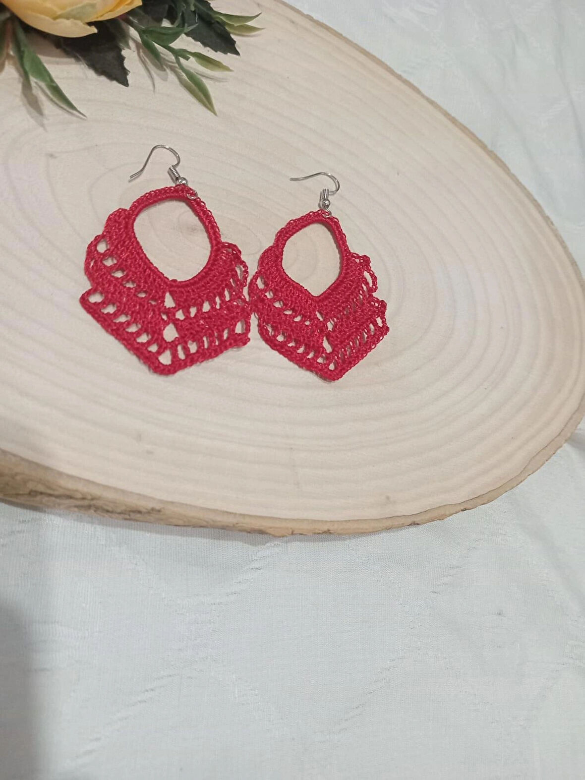 EL İŞİ ÖRGÜ KÜPE