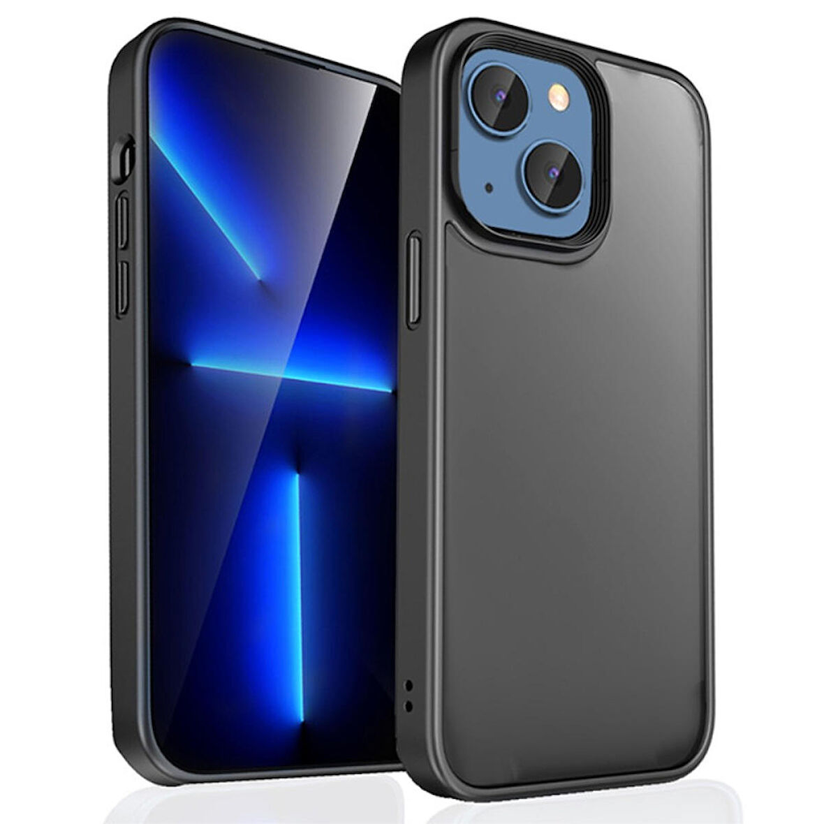 Gpack Apple iPhone 14 Kılıf İmpact Alpin Mat Buzlu Kapak