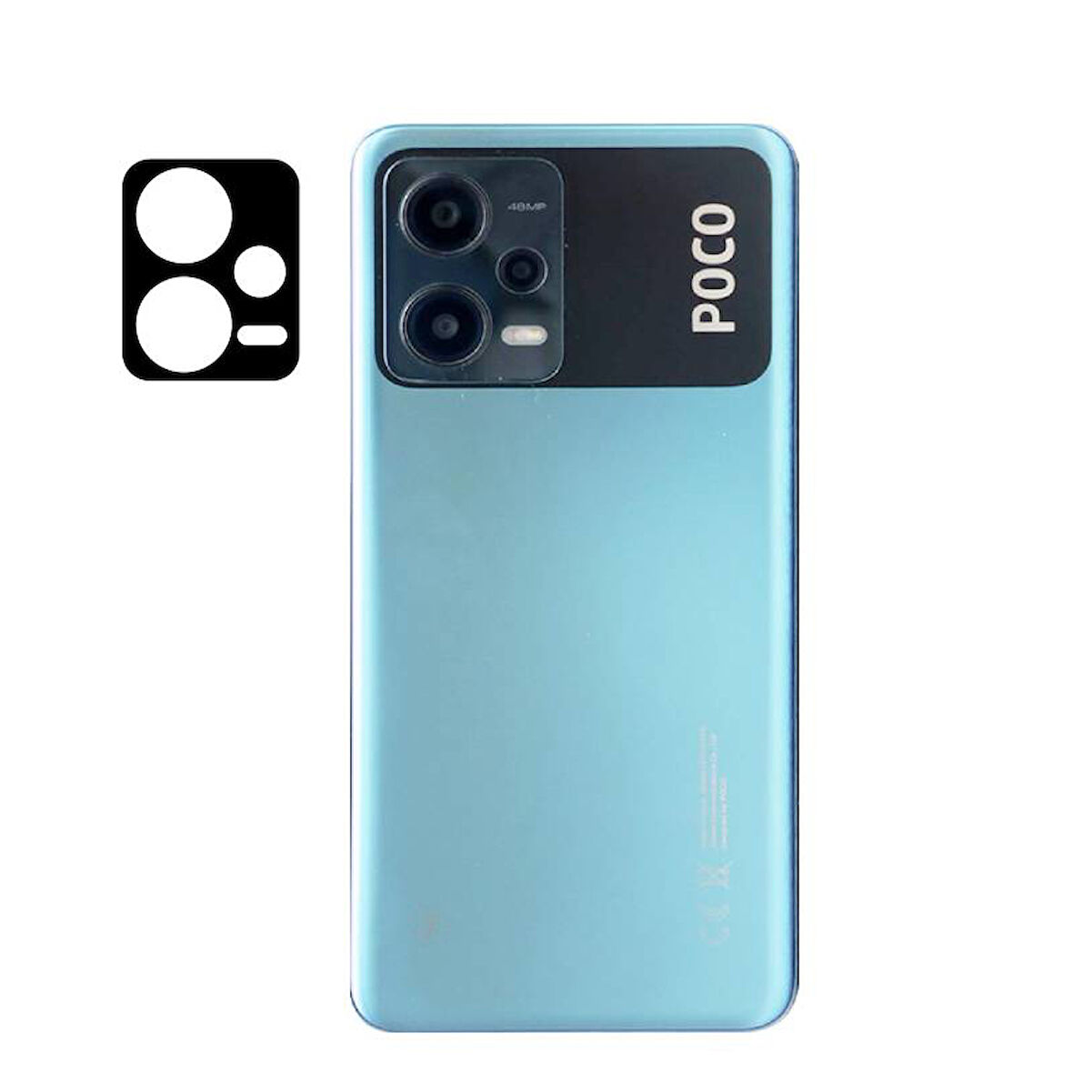 Poco X5 Pro Kamera Koruyucu 3D Kamera Camı