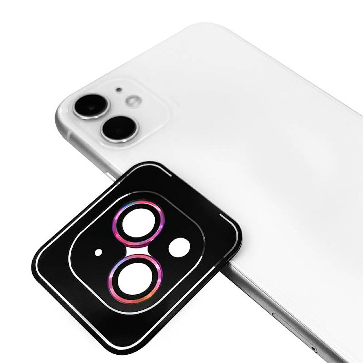 iPhone 13 Mini İçin Açı Bozmayan CL-09 Kamera Lens Koruyucu