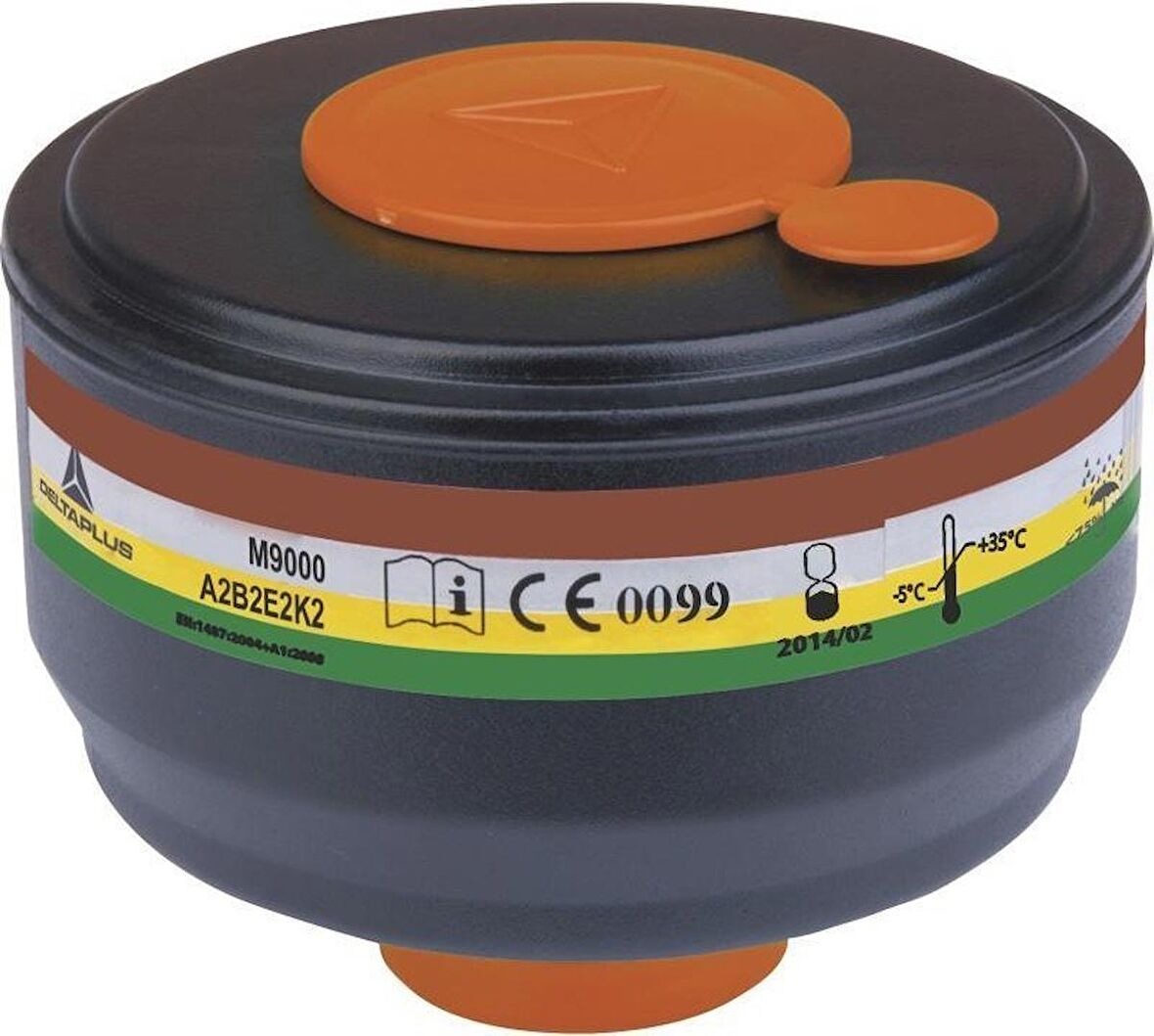 Delta Plus M9000E Abek2 Tam Yüz Maske Filtresi (4 Adet)