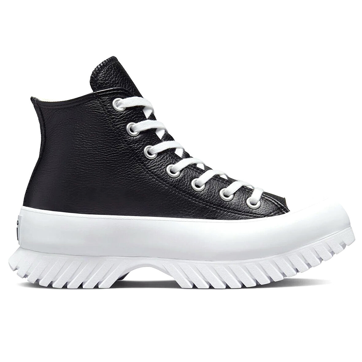 Chuck Taylor All Star Lugged 2.0 Leather Kadın Siyah Sneaker Ayakkabı A03704C