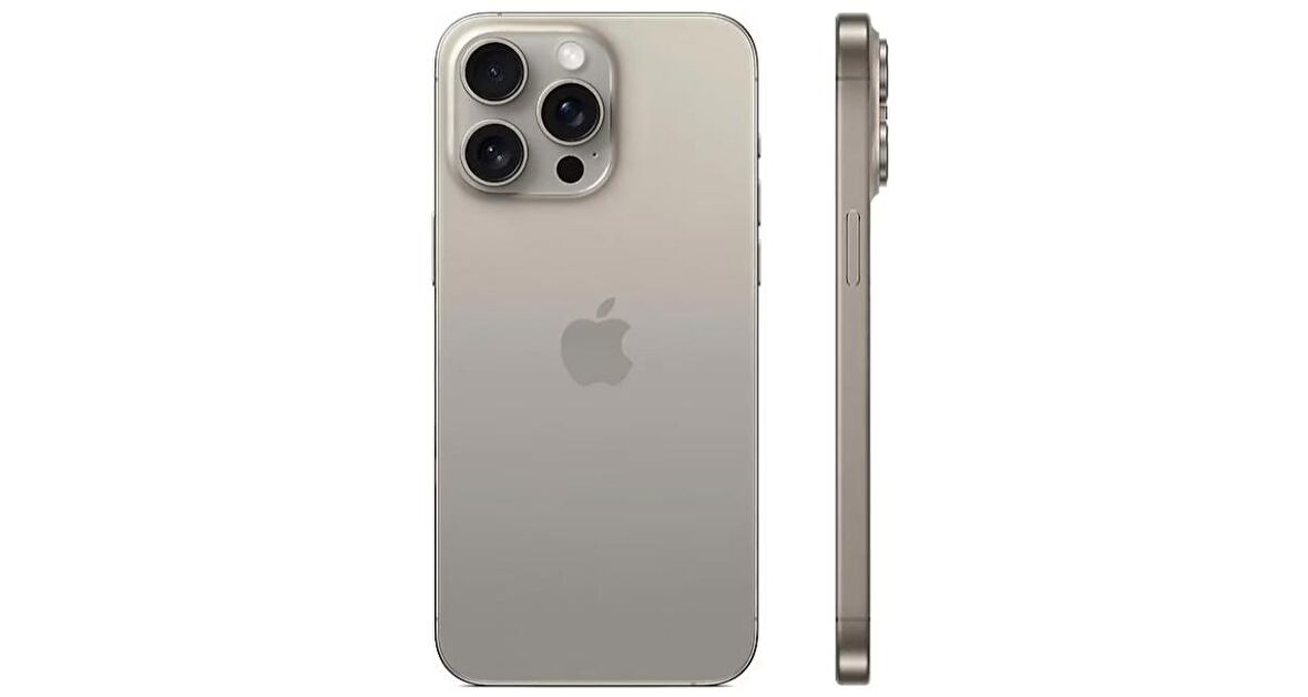 Yenilenmiş iPhone 15 Pro Max 512 GB Naturel B Kalite Cep Telefonu