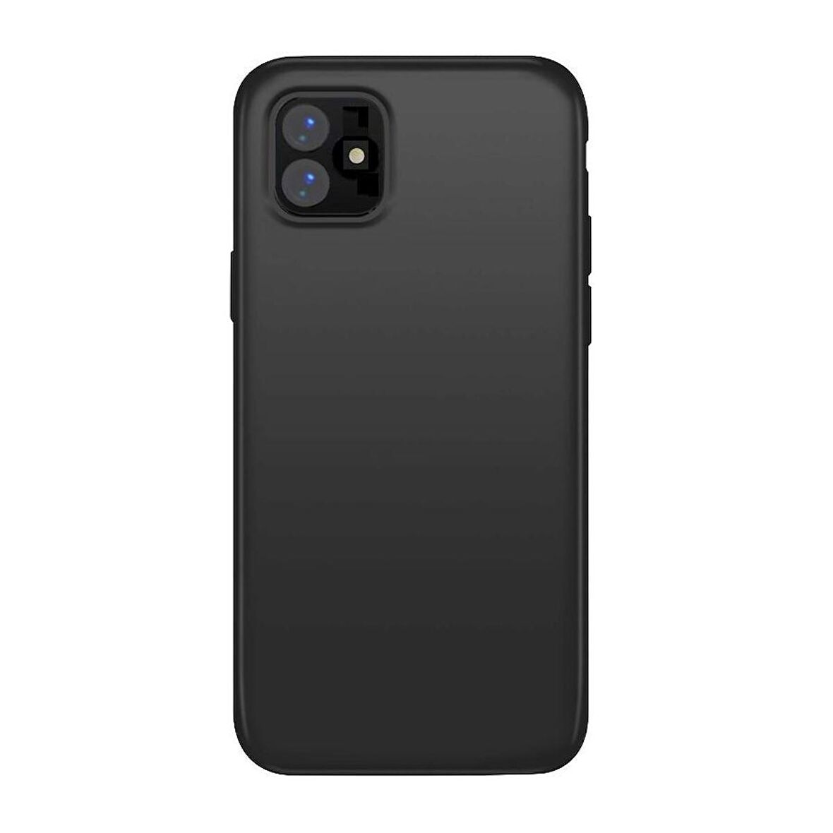 Smcase iPhone 12 Mini Kılıf Lüks Silikon  Tam Kapatan Cam