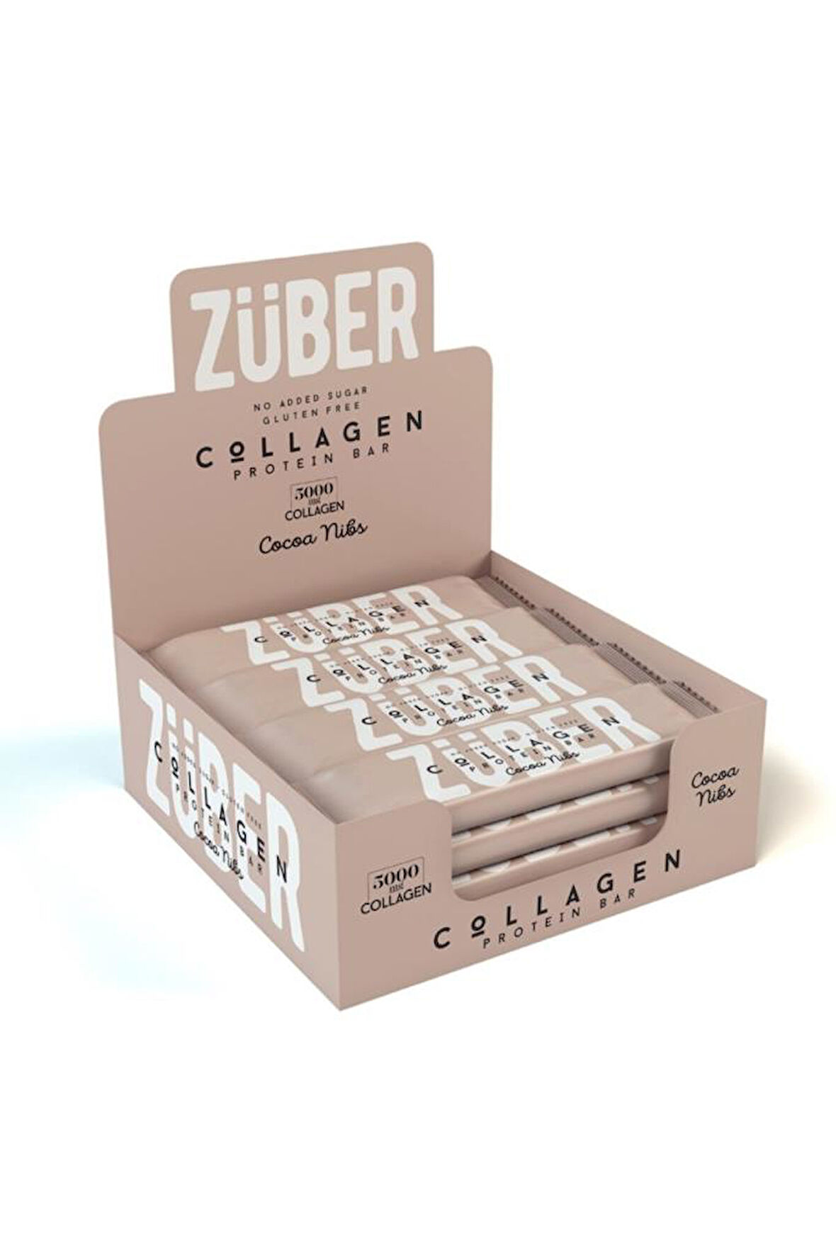 Kakao Çekirdekli Kolajen Protein Bar 35 G - 12 Adet X 35gr
