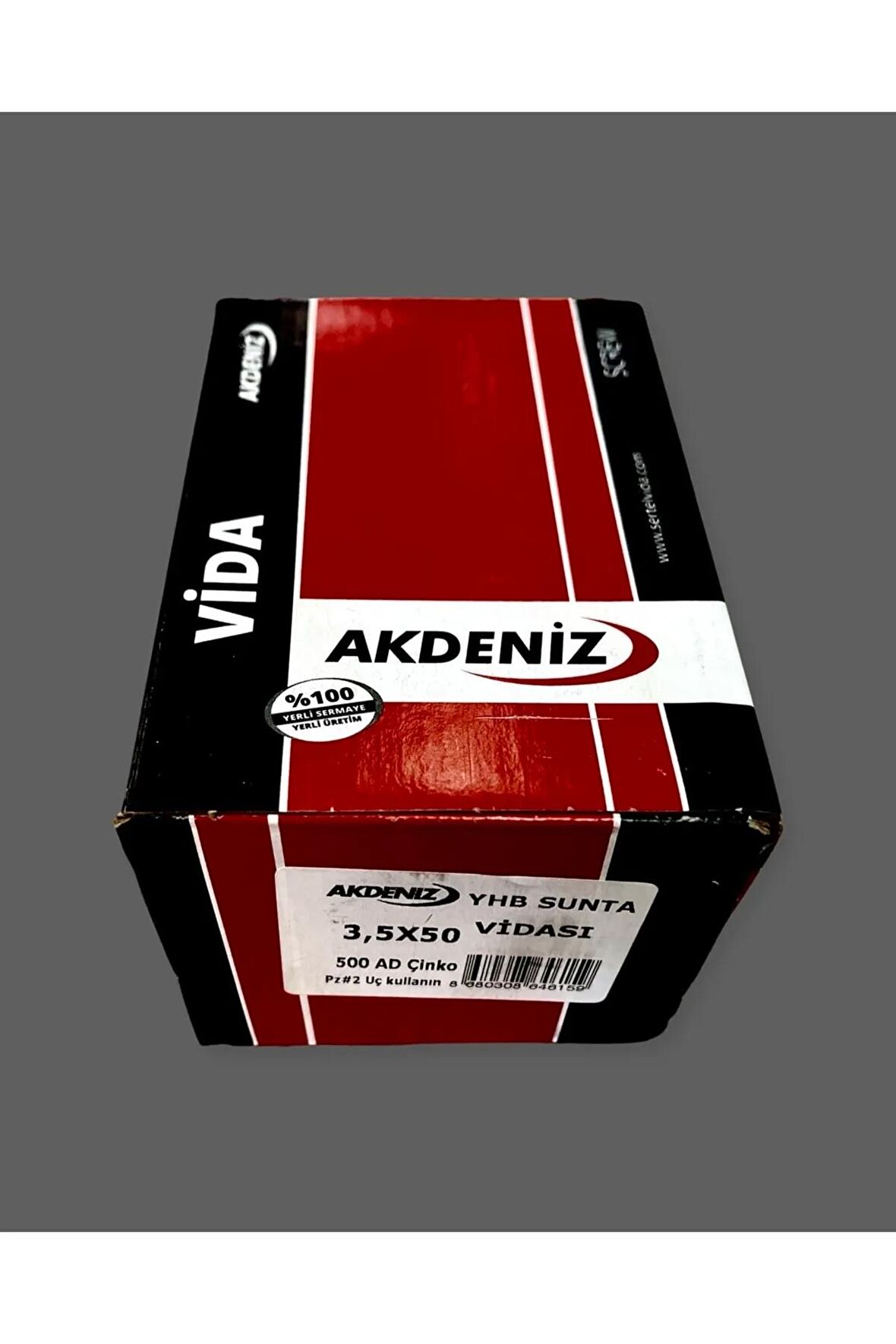 3.5x50 Çinko Sunta Vidası 500 Adet