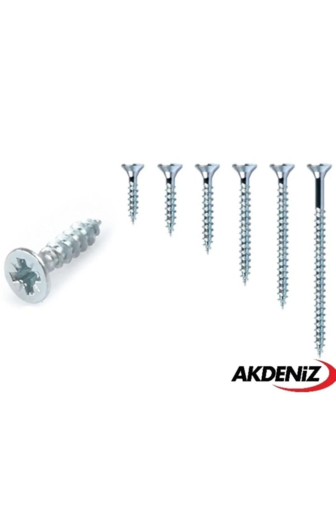 Madwolf 3,5x40 Mm Sunta Vidası Çinko Kaplama (500 Adet)