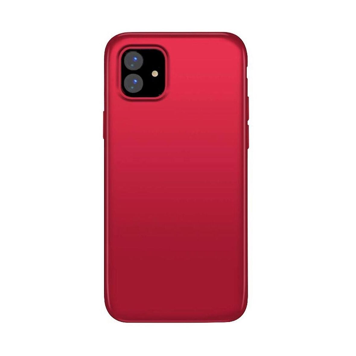 Smcase iPhone 12 Kılıf Lüks Silikon  Nano Ekran Koruyucu