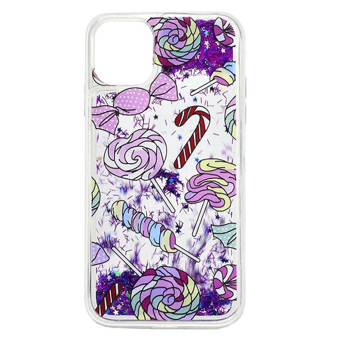 Smcase iPhone 12 Kılıf Sulu Desenli Silikon