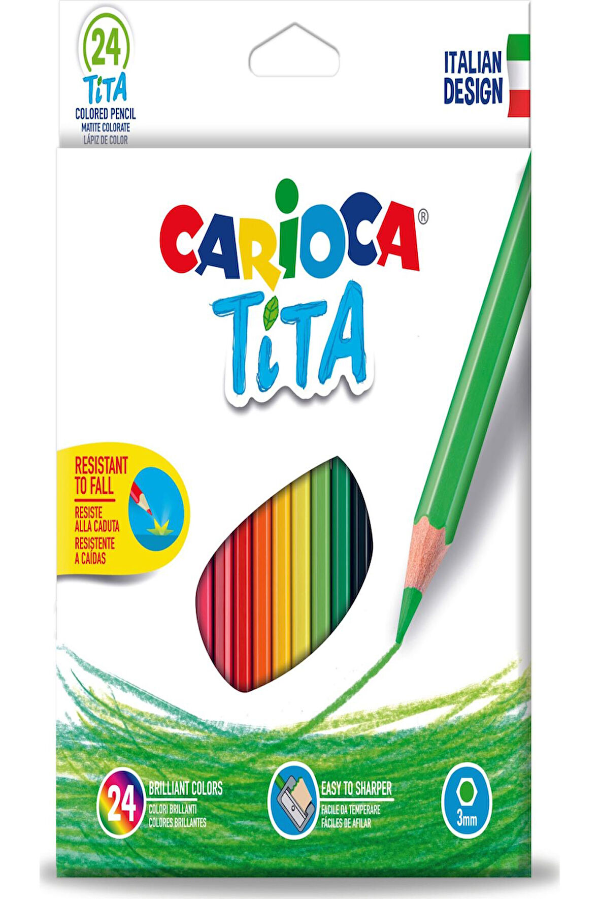 Carioca Tita Kuru Boya Kalemi 24Lü 42794