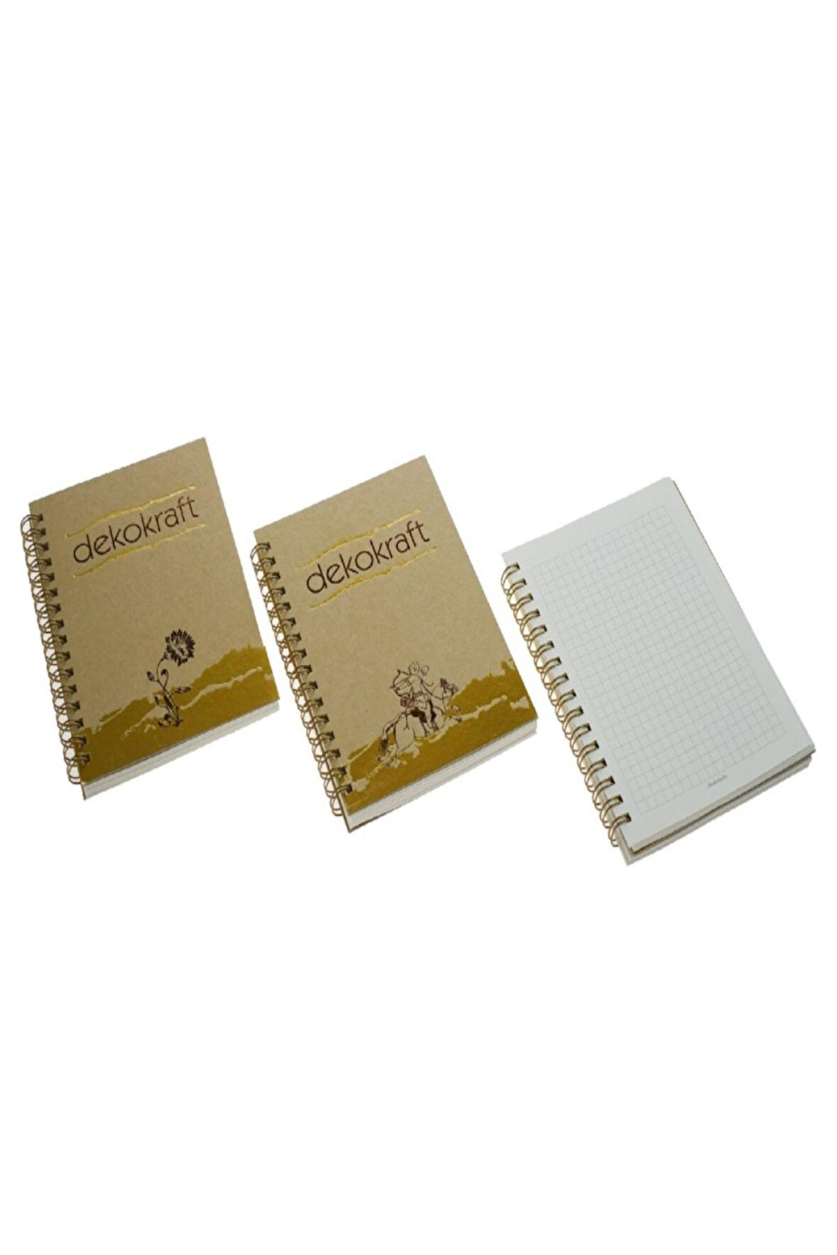 Kareli Defter A6 80 Yaprak Dekokraft