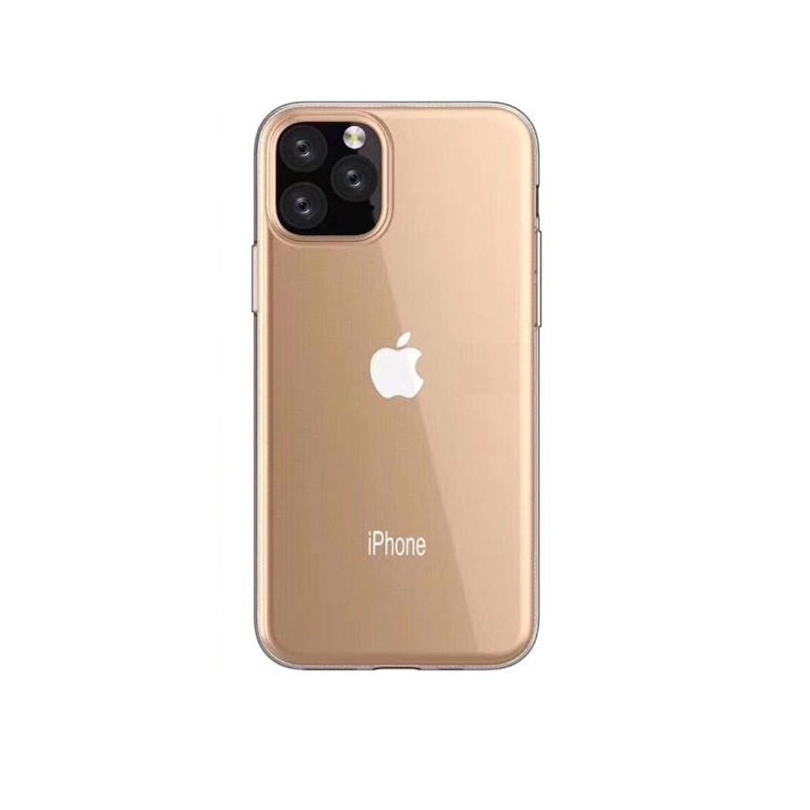 Smcase iPhone 12 Pro Kılıf Tpu Silikon  Tam Kapatan Cam