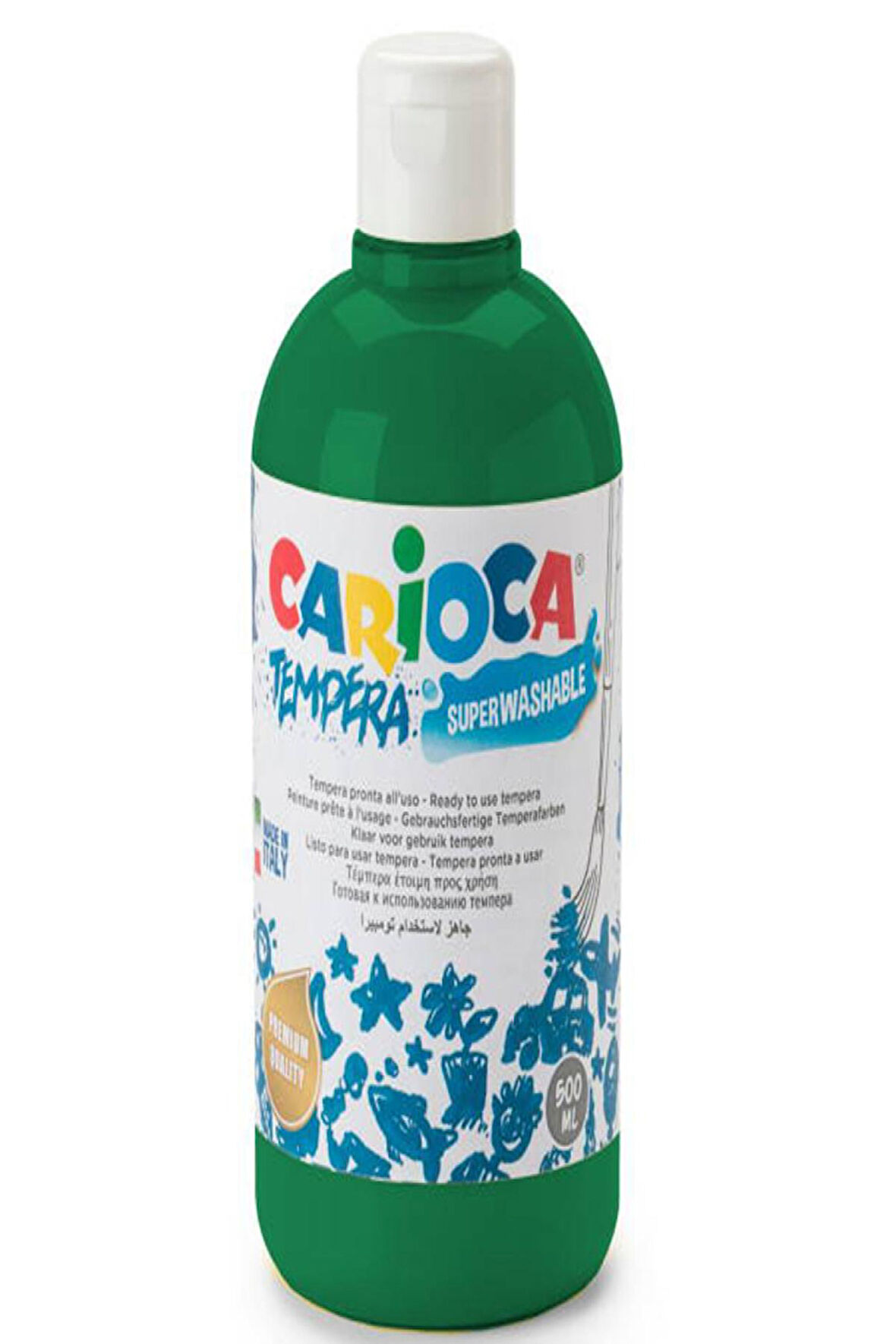 Carioca Tempera Suluboya Süper Yıkanabilir Koyu Yeşil 500 Ml Ko027/15