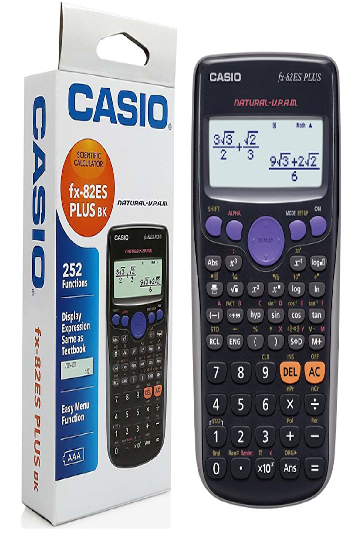 Casio FX 82 ES Plus Fonksiyonlu Hesap Makinesi