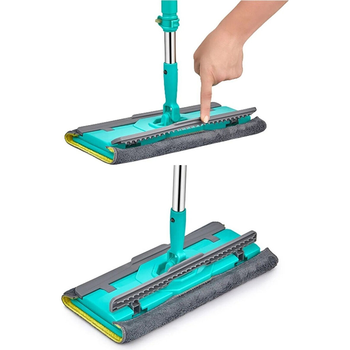 AKILLIELMA SİLLGECH EH-338 MİKROFİBER YENGEÇ MOP TEMİZLİK SETİ