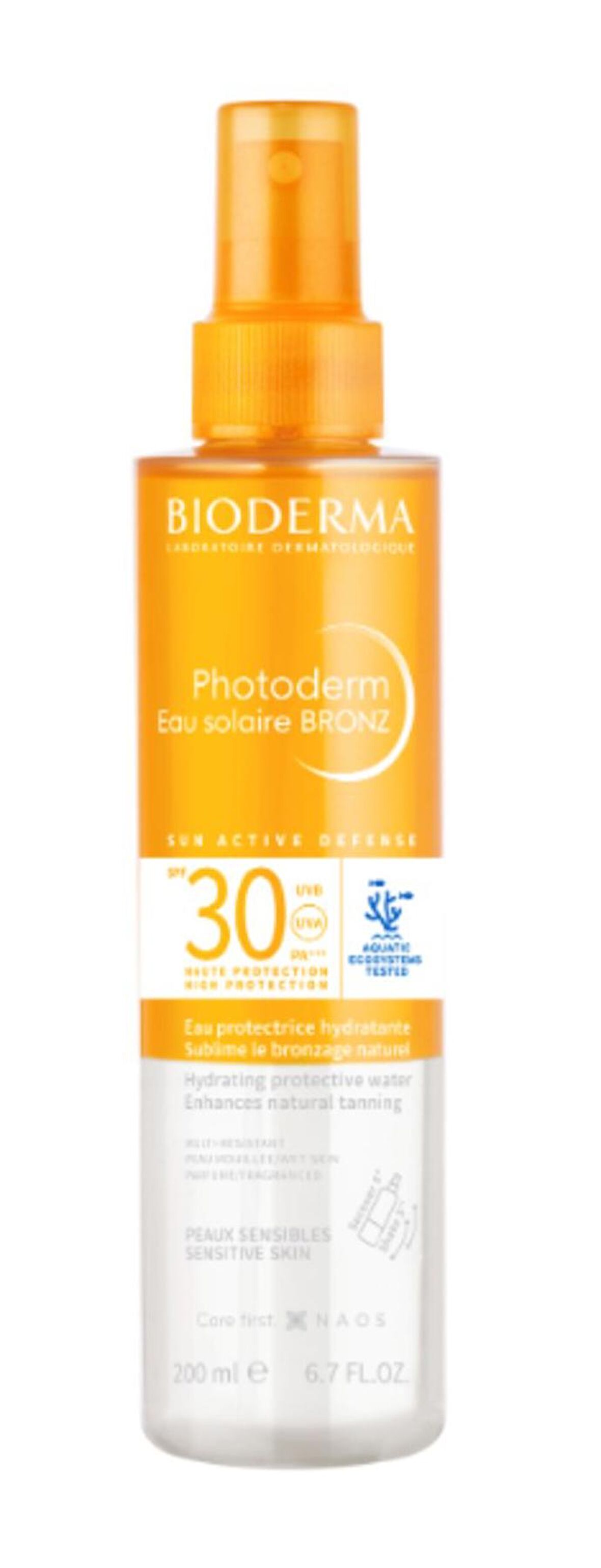 Bioderma Photoderm Bronz Sun Protective Water SPF30 200 ml