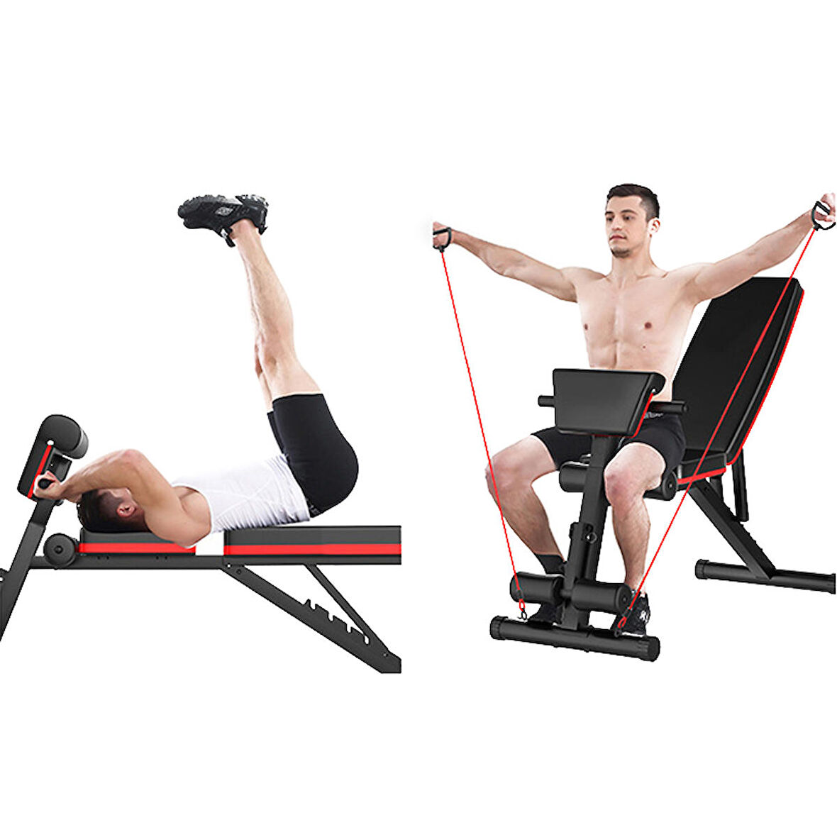 Leyaton Çok Fonksiyonlı Ayarlanabilir Biceps Combo Bench