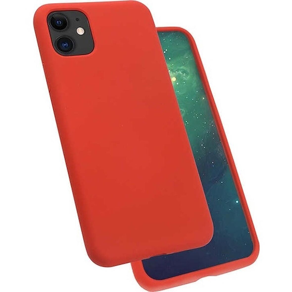 Smcase iPhone 12 Pro Kılıf Silinebilir Kir Tutmaz Silikon  Nano Ekran Koruyucu