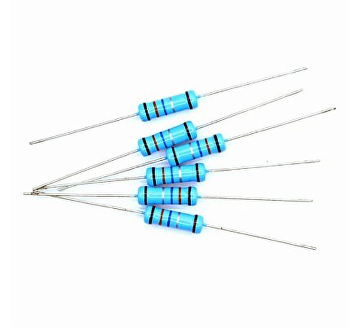 1/4W 51K Metal Film Direnç x 10 Adet (rf048)