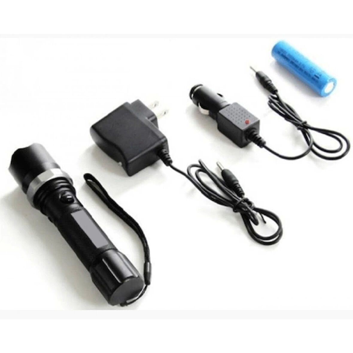 , Zoomlu Şarjlı El Feneri  F61873 alithestereo