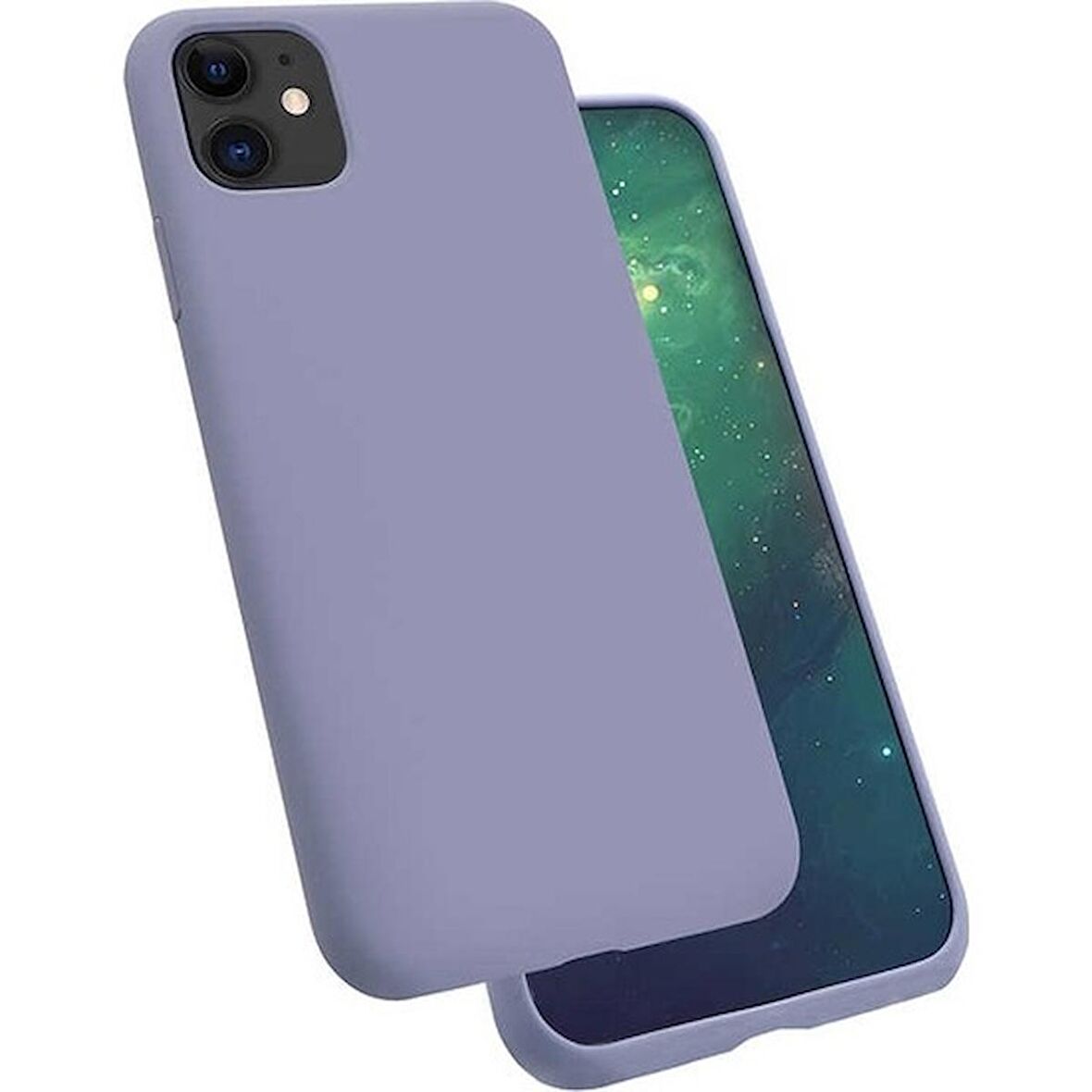 Smcase iPhone 12 Pro Max Kılıf Silinebilir Kir Tutmaz Silikon  Nano Ekran Koruyucu