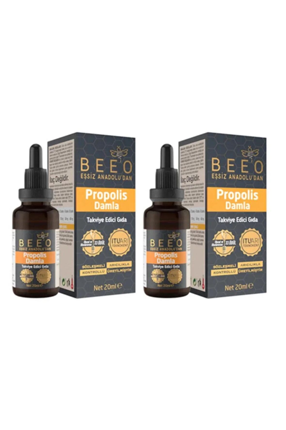 Beeo Propolis Damla 2*20 ml