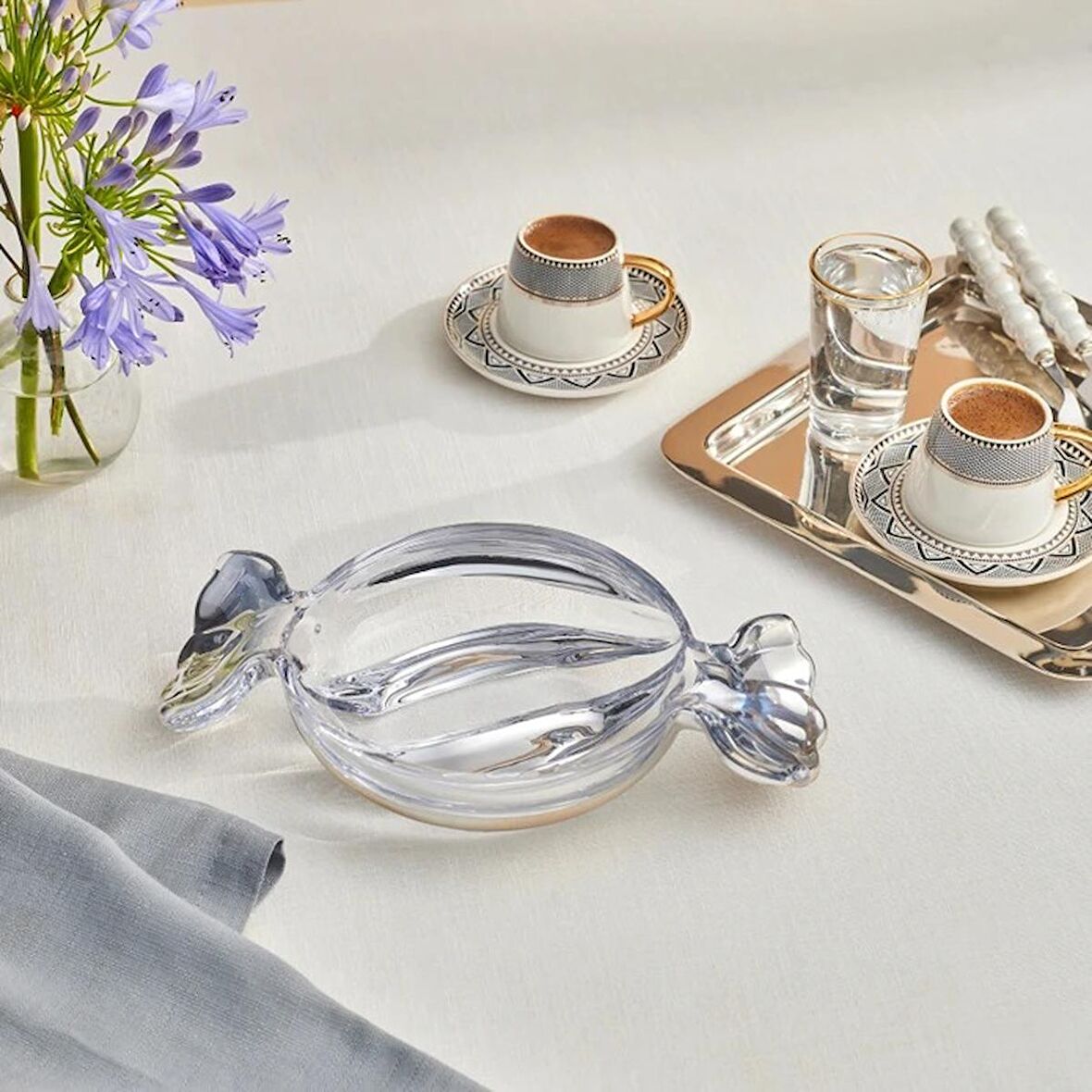 Karaca Candy Dekoratif Kase ve Şekerlik 26,5 x 15 x 5 cm