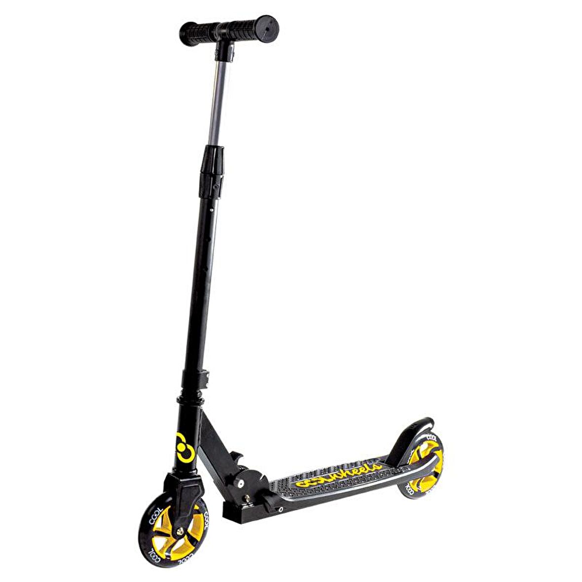 COOL WHEELS 8 YAŞ VE ÜZERİ 100KG 2 TEKERLEKLİ KATLANABİLİR SARI ÇOCUK SCOOTER