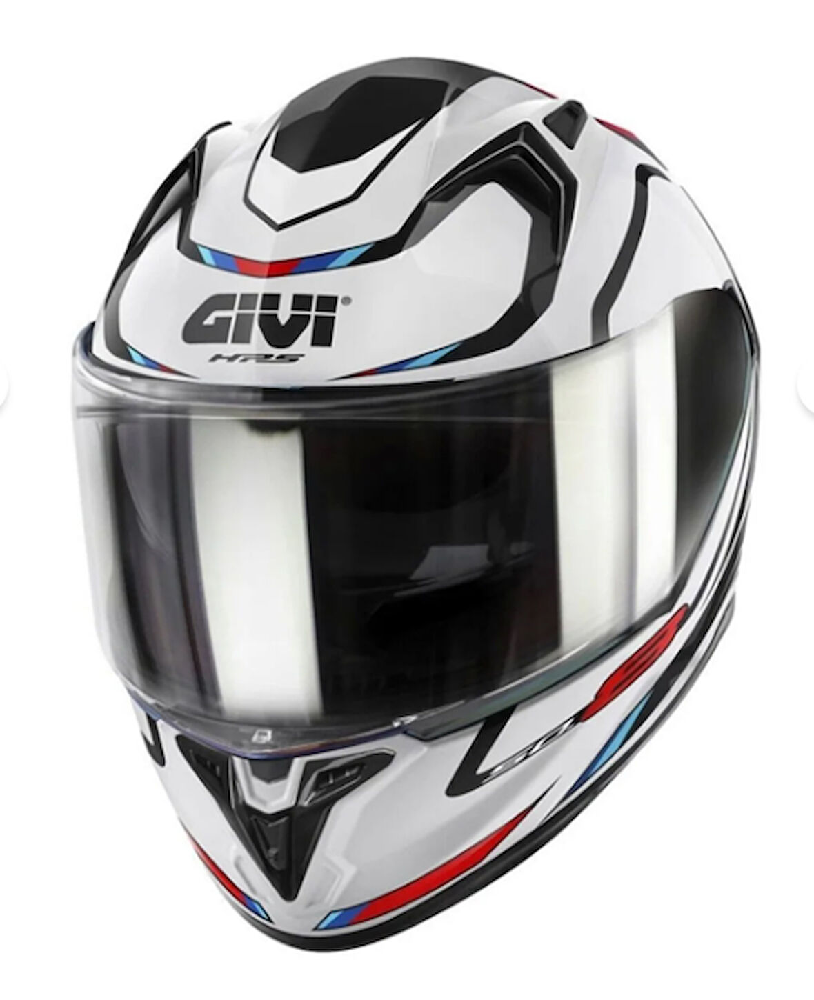 GIVI 50.8 MACH1 BEYAZ-SİYAH-KIRMIZI KASK L