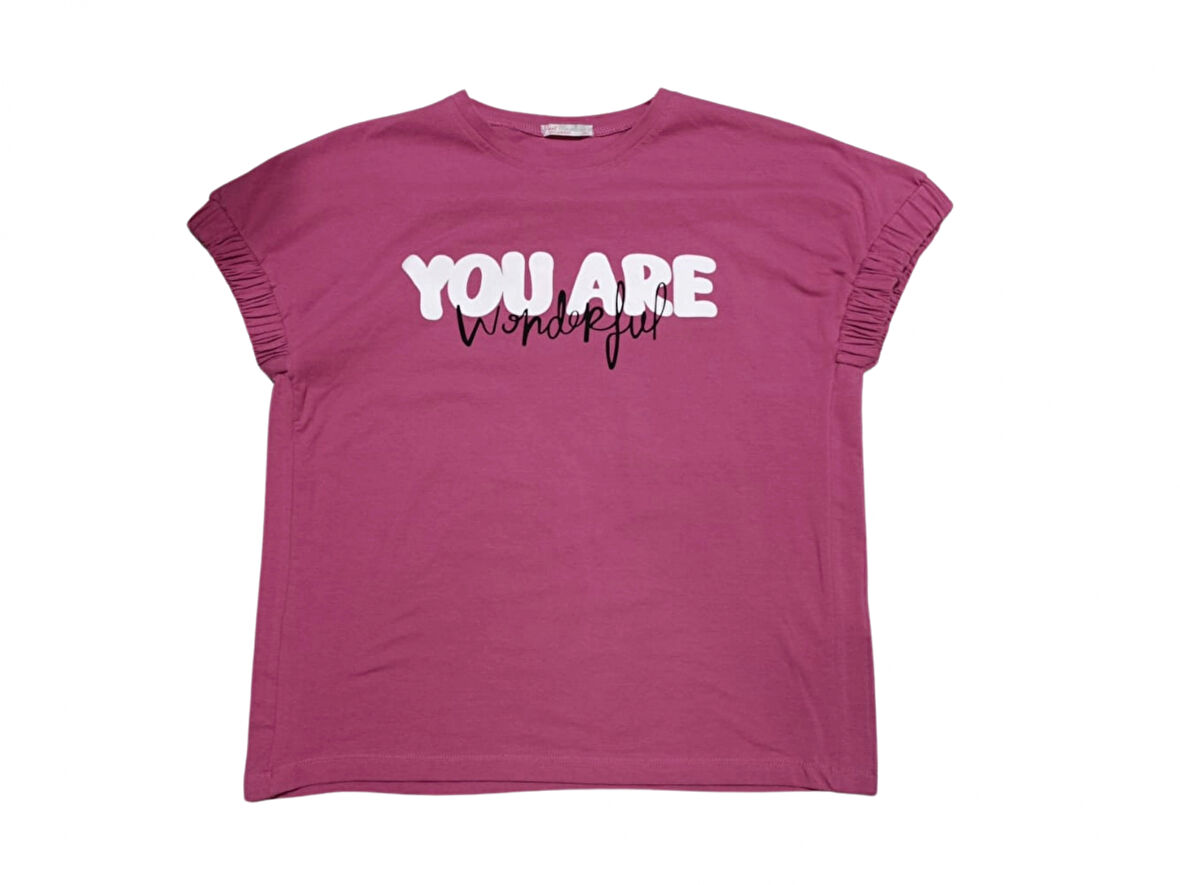 YOU ARE WONDERFUL BASKILI KIZ T-SHIRT