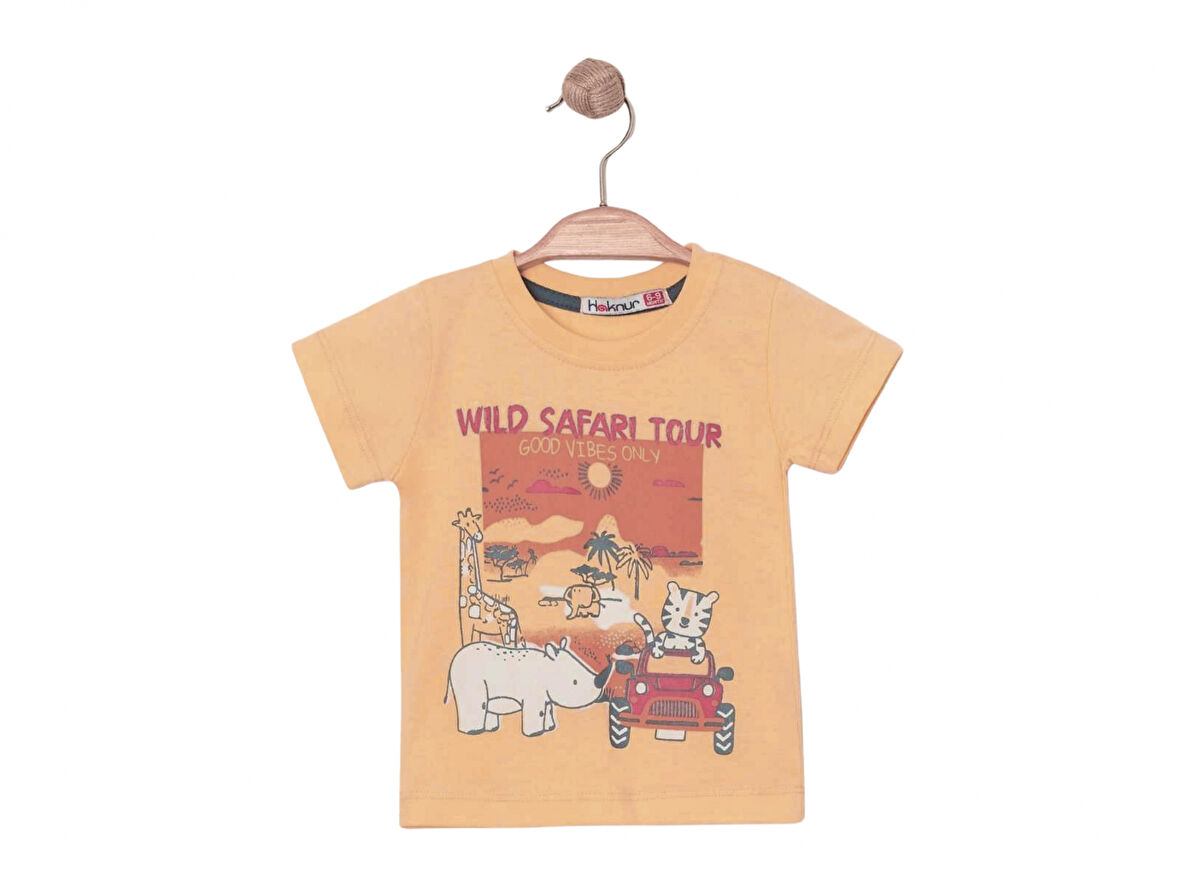 SAFARI TOUR BASKILI ERKEK T-SHIRT