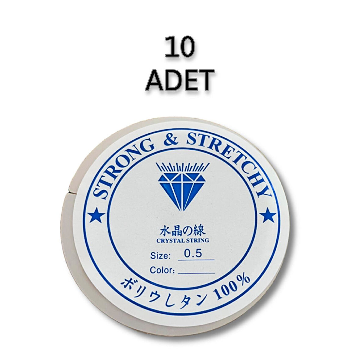 Linea Esnek Misina 0.5 mm 15 mt Takı Misinası 10 Adet