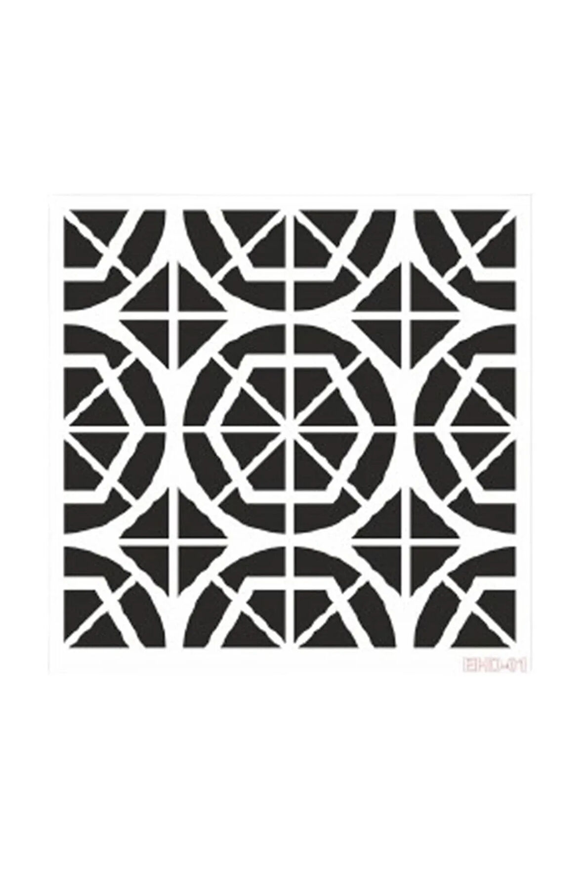 Cadence Duvar Stencıl Şablon 45*45cm Ehd-01 Stencıl Şablon