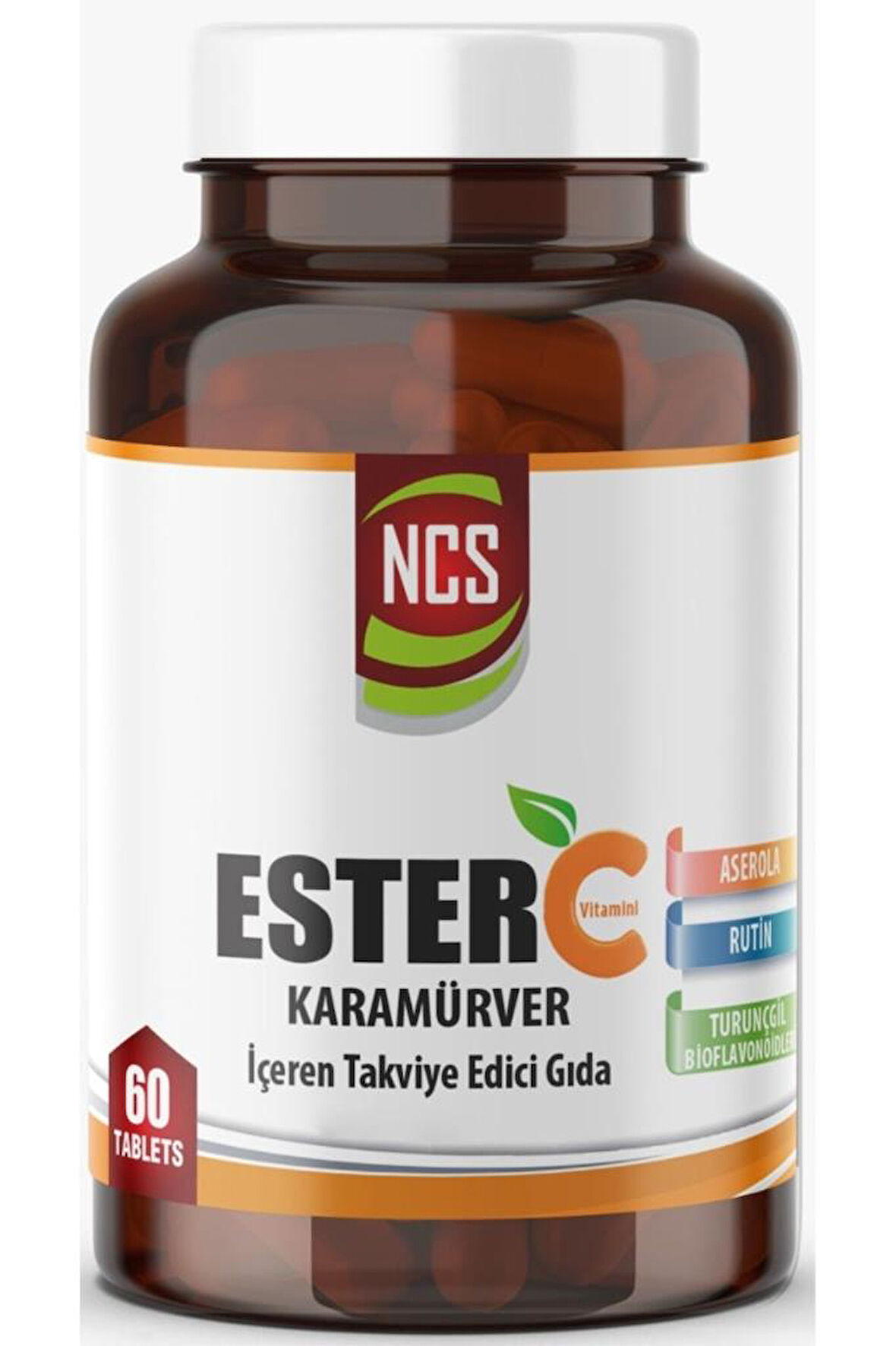Ncs Ester C Vitamini 1000 Mg Kara Mürver Vitamin C 60 Tablet