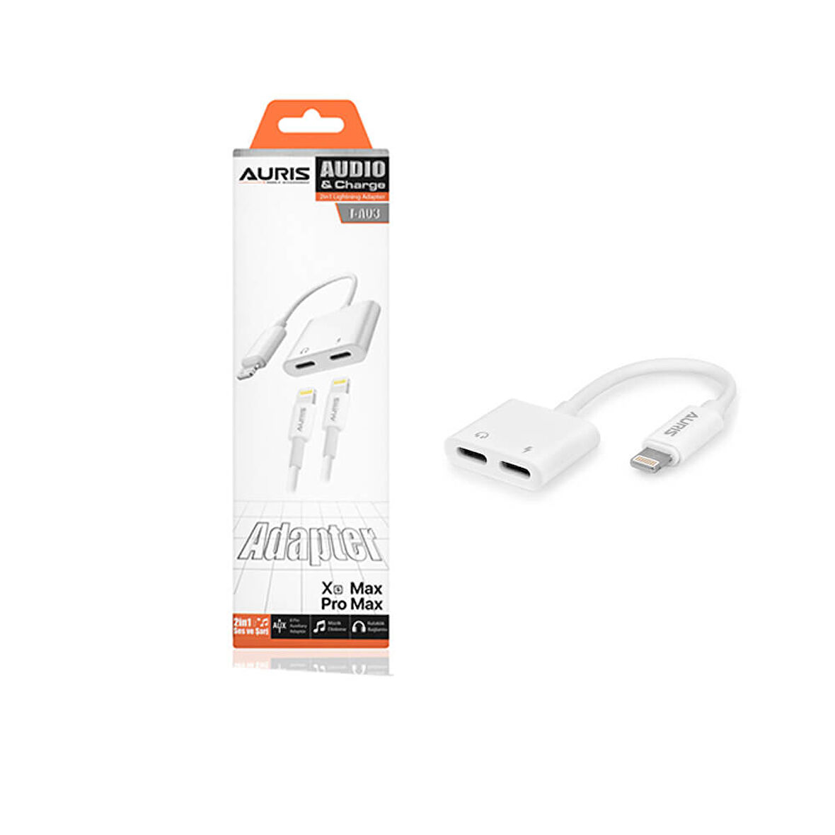 TA03 2 İN 1 LİGHTİNİNG ADAPTÖR