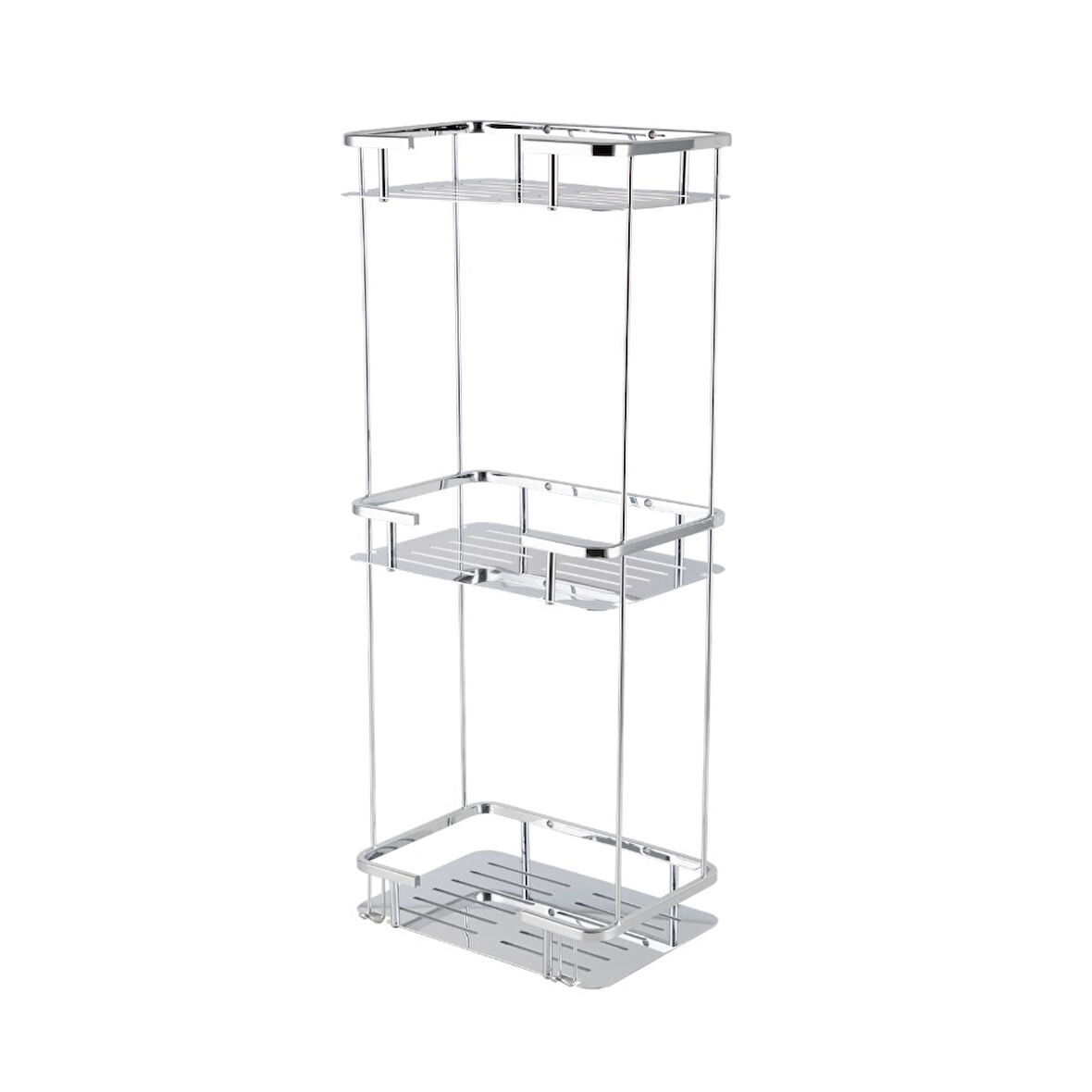 Line Bathroom Duş Malzemelik Şamponlık Üçlü 15354 Krom 150X220