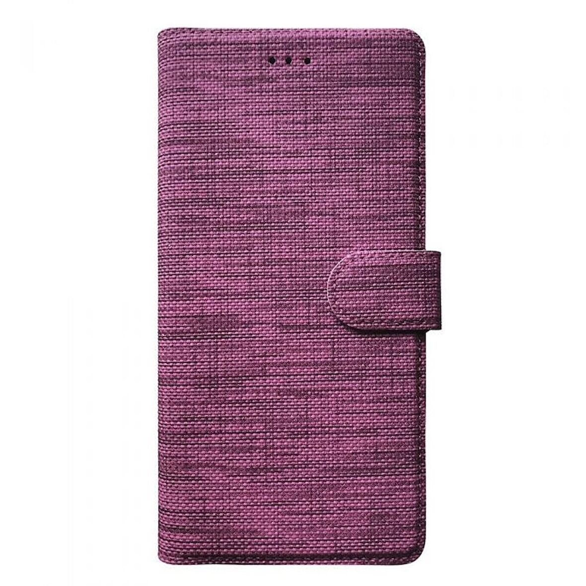 Smcase Xiaomi Redmi 9A Kılıf Kumaş Spor Standlı Cüzdan