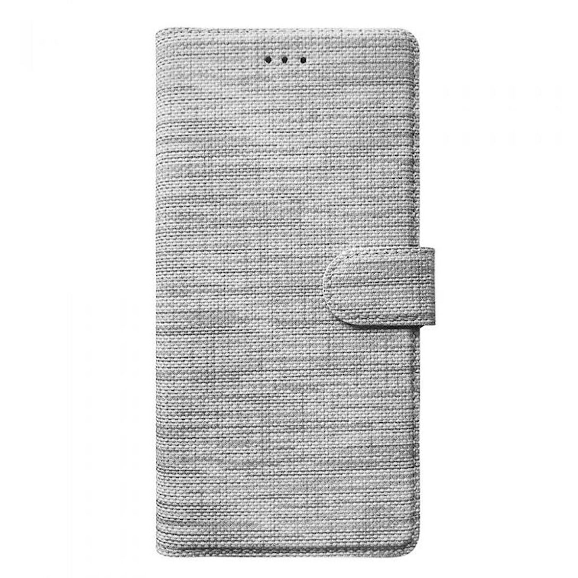 Smcase General Mobile GM 20 Pro Kılıf Kumaş Spor Standlı Cüzdan