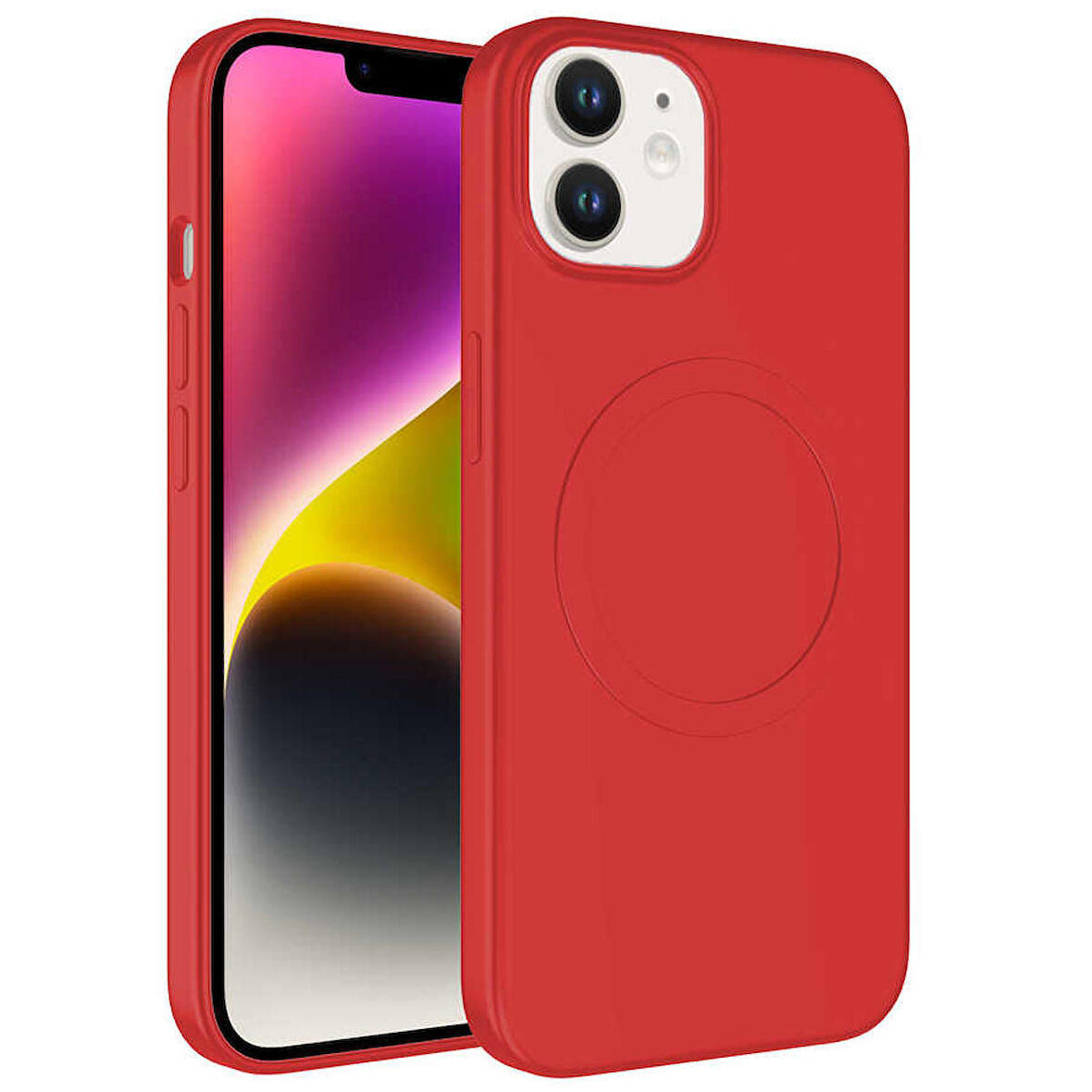 Gpack Apple iPhone 11 Kılıf Plas Tacsafe Wireless Şarj Özellikli Silikon 