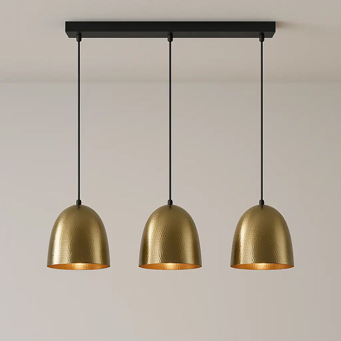 Modesco Tarapoto 3'lü Dekoratif Sıralı Avize