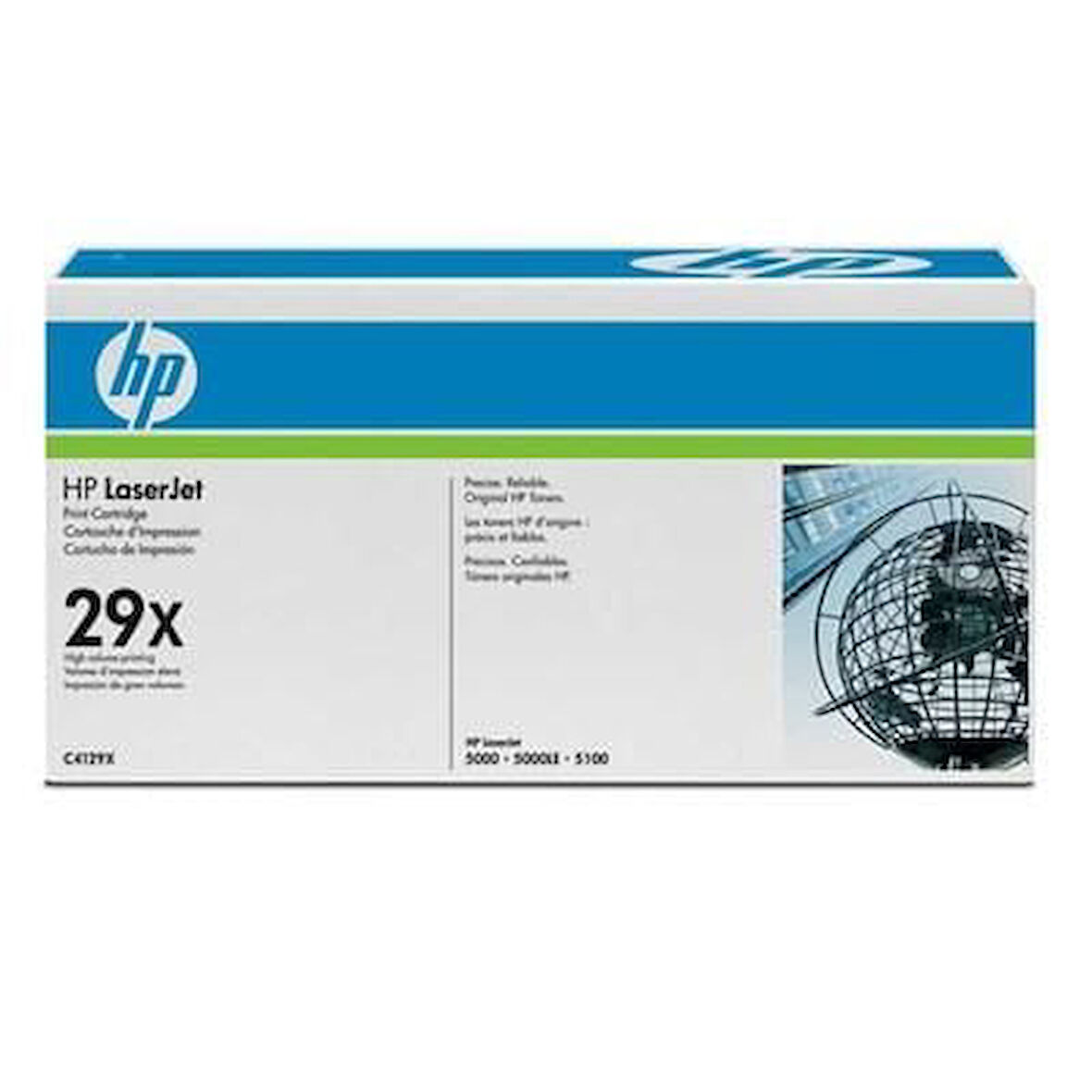 HP C4129X (29X) Siyah Black Orjinal Toner Laserjet 5000