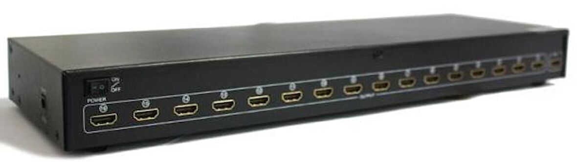 TeknoGreen 16 Port Hdmi 3D Splitter