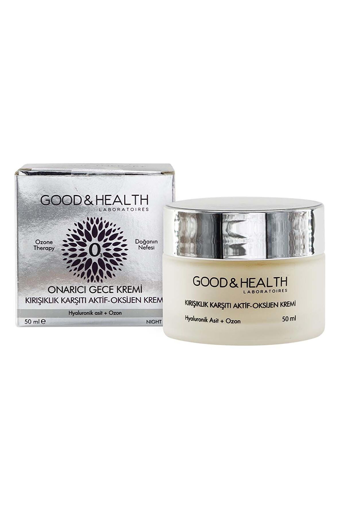 GOOD & HEALTH OZONE THERAPY KIRIŞIKLIK KARŞITI ONARICI GECE KREMİ 50 ML