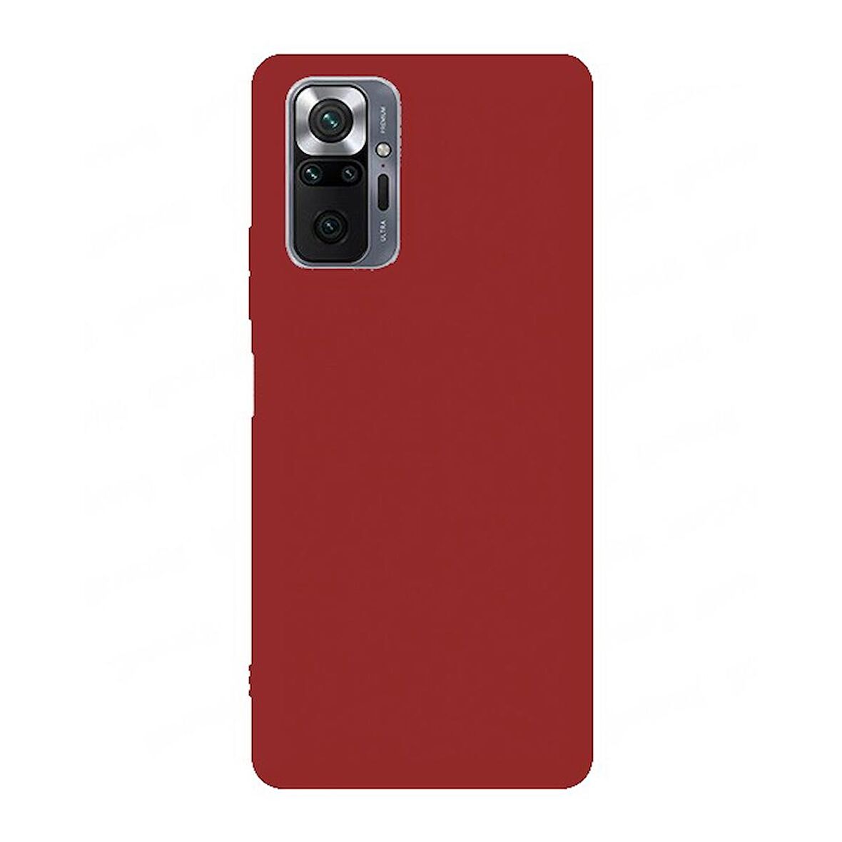 Smcase Xiaomi Redmi Note 10 Pro Max Kılıf Lüks Mat Silikon