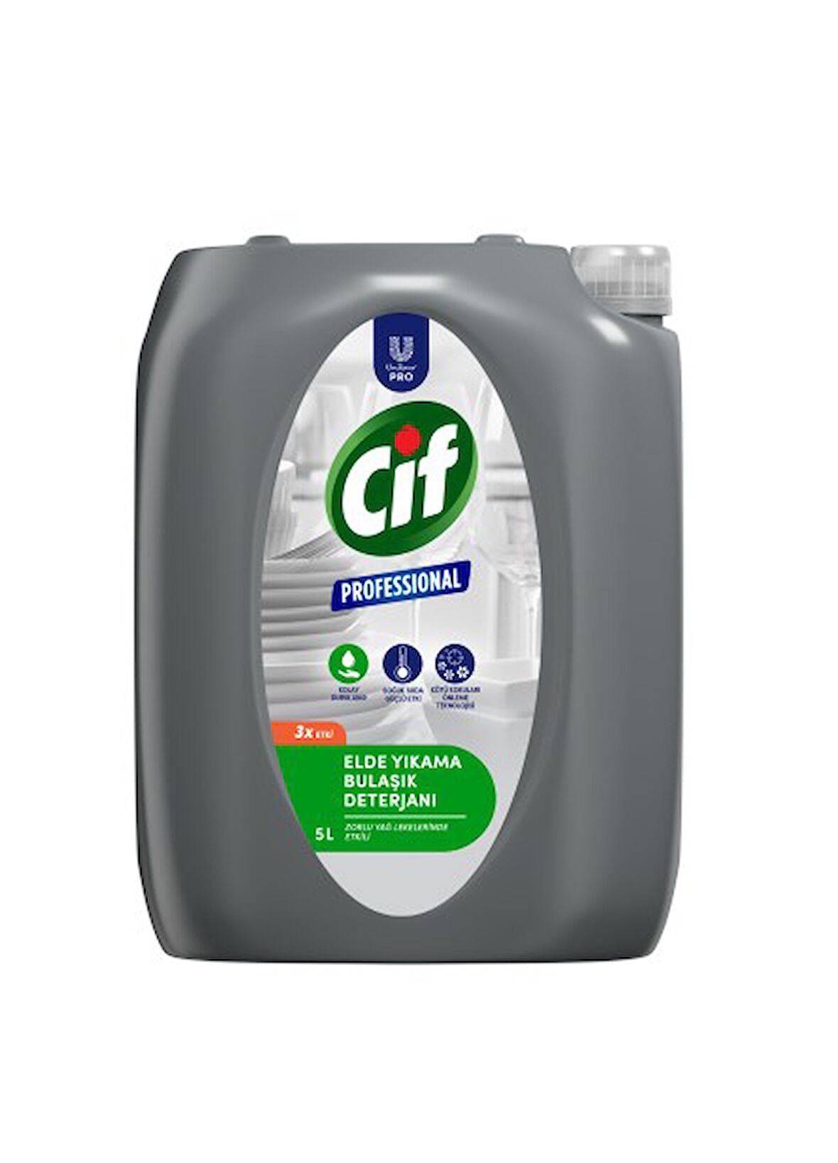CİF PRO BULAŞIK DETERJANI U-PRO 5 KG KOLİ ( 4 ADET)