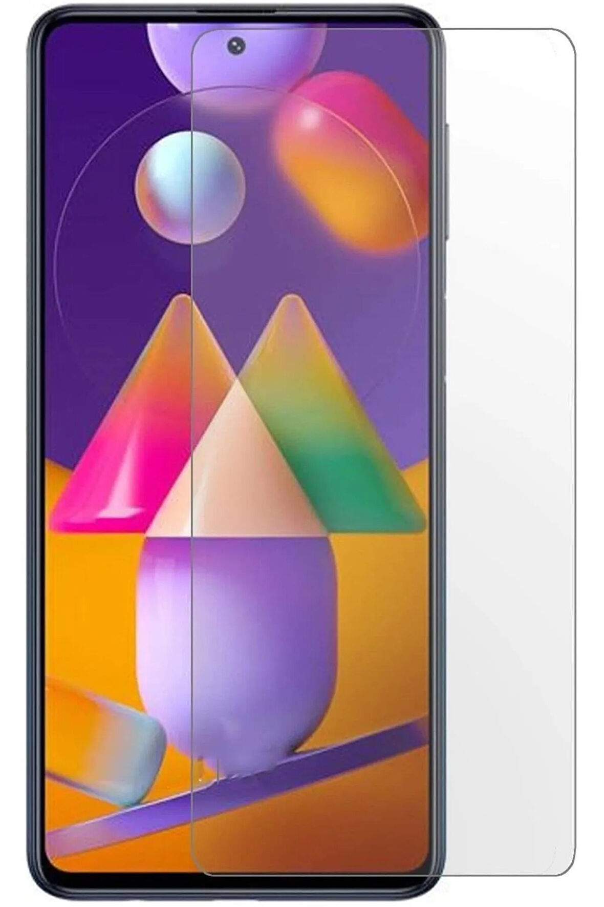 Samsung Galaxy M31s Nano Cam Kırılmaz Cam Ekran Koruyucu Ultra Koruma - Extra İnce