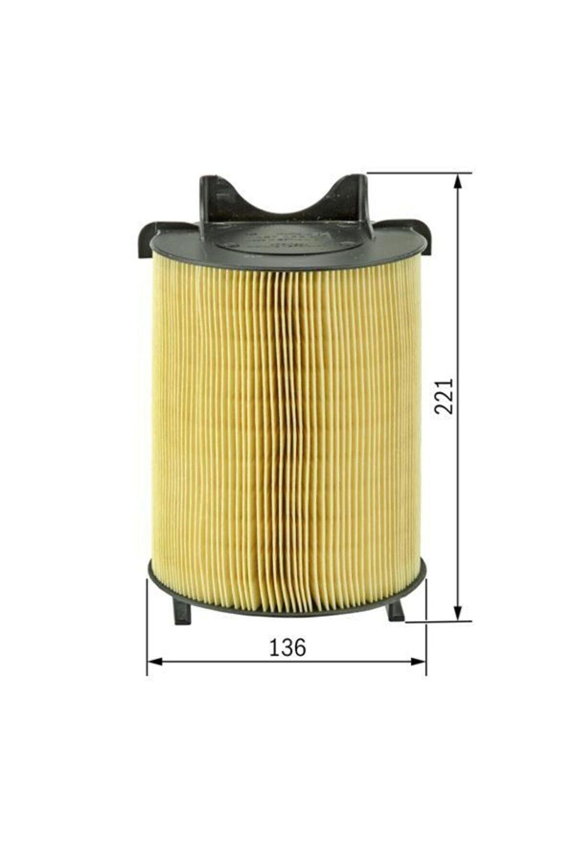 Bos-1457433576 Hava Filtresi Beetle 2011 - 1.2 Tsı (5c)...